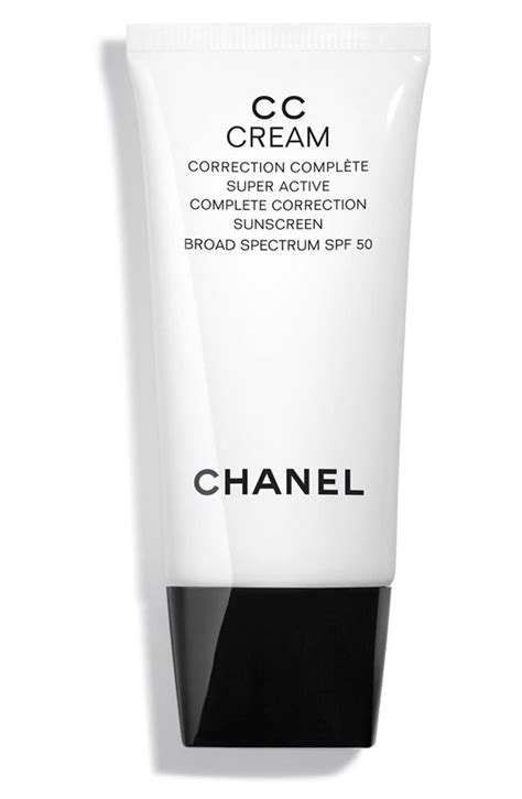 chanel creme spf|cc cream with spf 50.